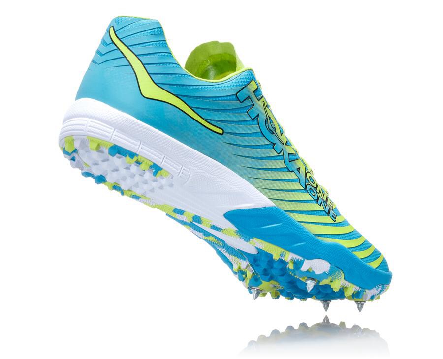 Hoka One One Spikes Herre - Evo Xc - Blå/Grøn - 530147TDV